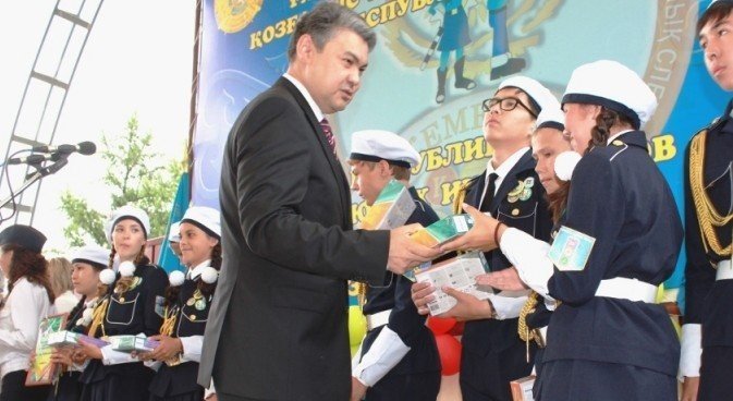 Қарағандылық оқушылар - жас инспекторлар Республикалық слетінің жүлдегерлері