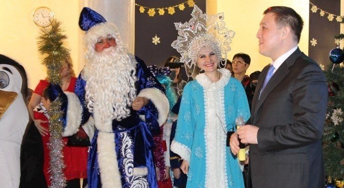 Балаларға арналған жаңа жылдық мереке