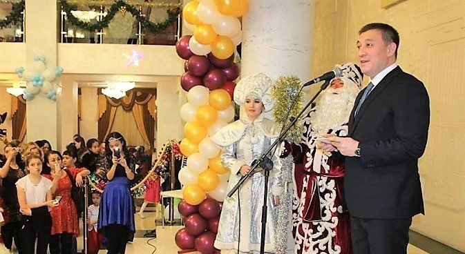 Балаларға арналған жаңа жылдық мереке