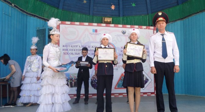 №95 мектеп-гимназиясының «Сирена» командасы 19 облыстық ЖҚЖИ жарысының жеңімпазы